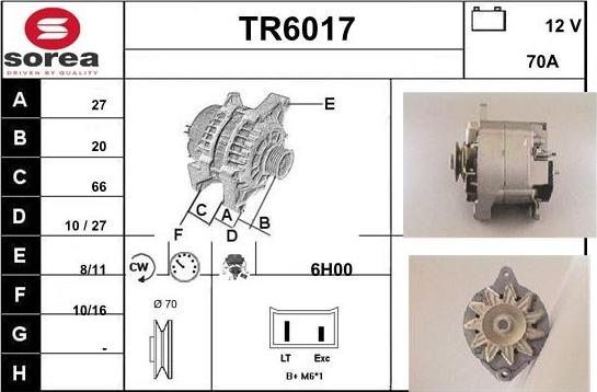 Sera TR6017 - Ģenerators ps1.lv