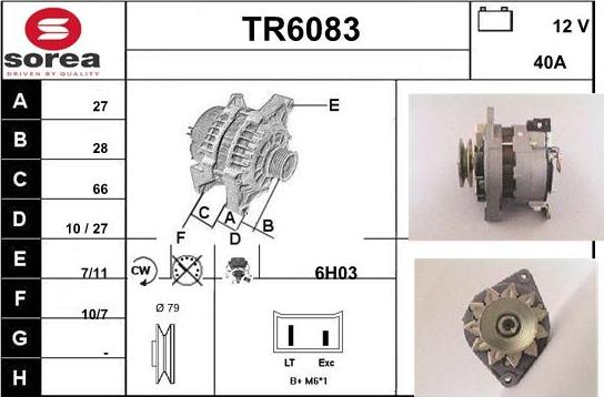 Sera TR6083 - Ģenerators ps1.lv