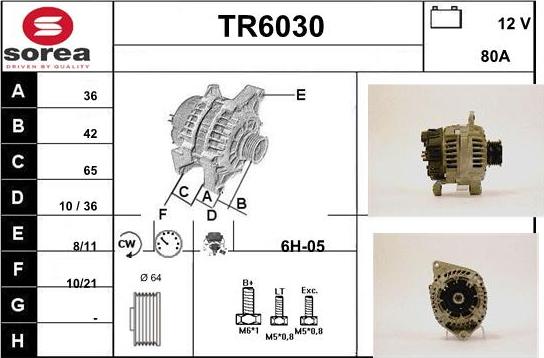 Sera TR6030 - Ģenerators ps1.lv