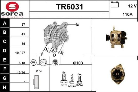 Sera TR6031 - Ģenerators ps1.lv