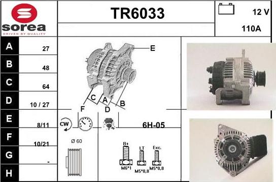 Sera TR6033 - Ģenerators ps1.lv