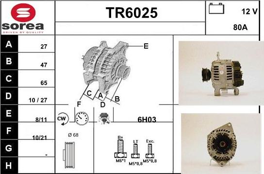 Sera TR6025 - Ģenerators ps1.lv
