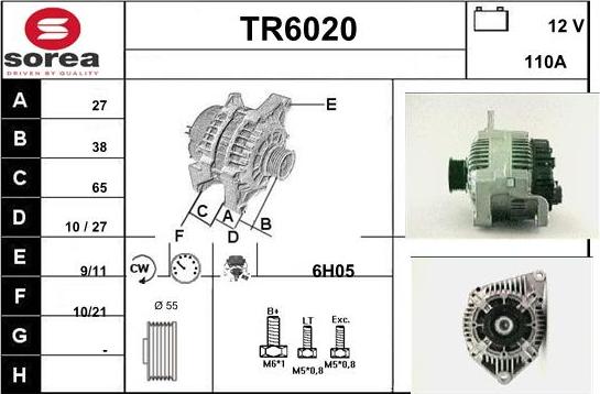 Sera TR6020 - Ģenerators ps1.lv