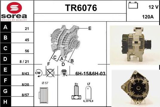 Sera TR6076 - Ģenerators ps1.lv