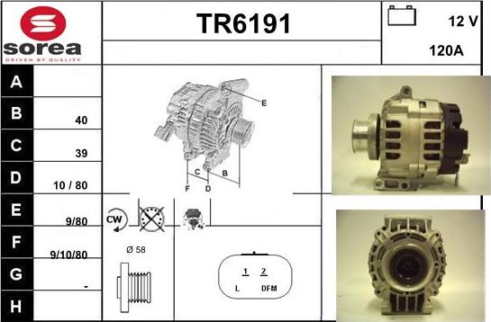 Sera TR6191 - Ģenerators ps1.lv