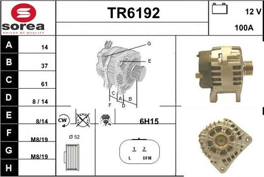 Sera TR6192 - Ģenerators ps1.lv