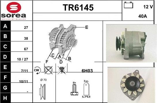 Sera TR6145 - Ģenerators ps1.lv