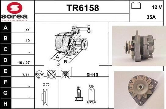 Sera TR6158 - Ģenerators ps1.lv