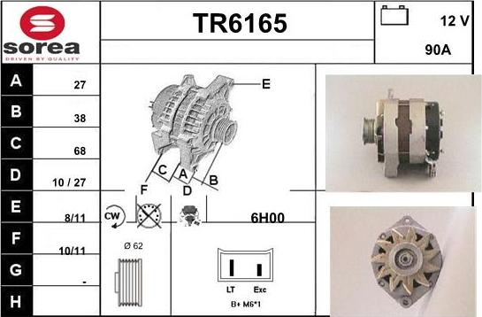 Sera TR6165 - Ģenerators ps1.lv