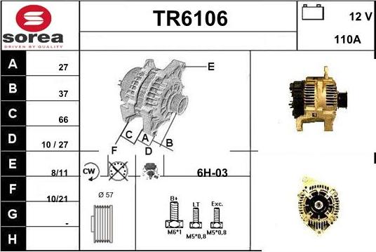 Sera TR6106 - Ģenerators ps1.lv