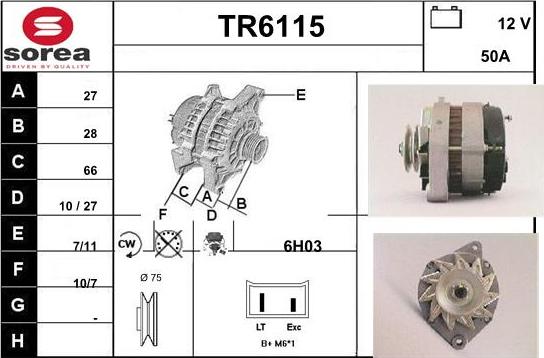 Sera TR6115 - Ģenerators ps1.lv