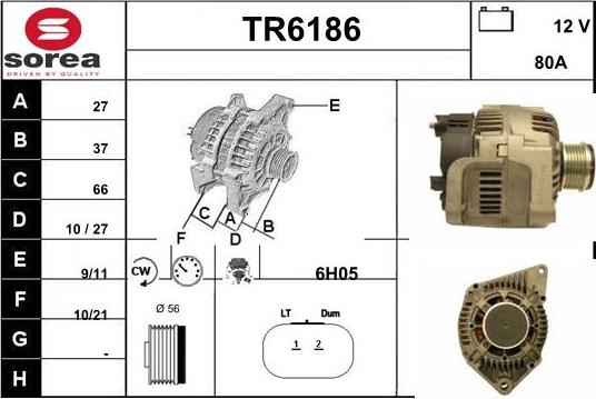 Sera TR6186 - Ģenerators ps1.lv