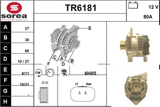 Sera TR6181 - Ģenerators ps1.lv