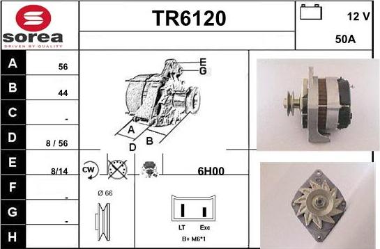 Sera TR6120 - Ģenerators ps1.lv