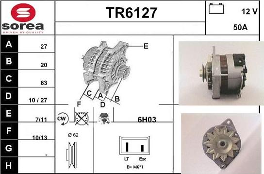 Sera TR6127 - Ģenerators ps1.lv