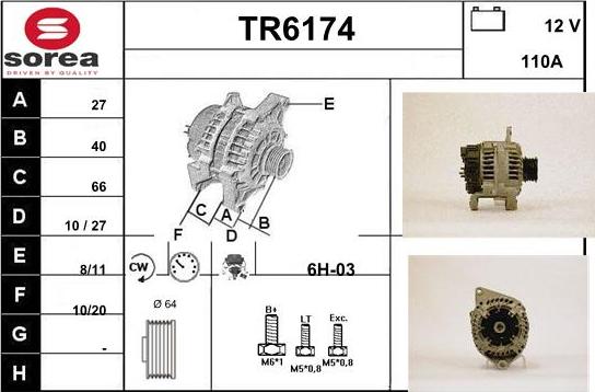 Sera TR6174 - Ģenerators ps1.lv