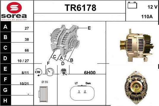 Sera TR6178 - Ģenerators ps1.lv