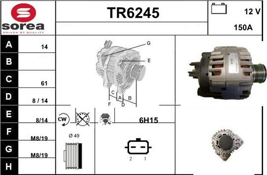 Sera TR6245 - Ģenerators ps1.lv