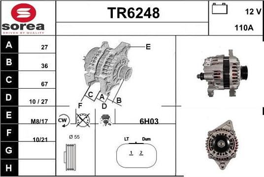 Sera TR6248 - Ģenerators ps1.lv