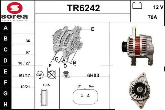 Sera TR6242 - Ģenerators ps1.lv