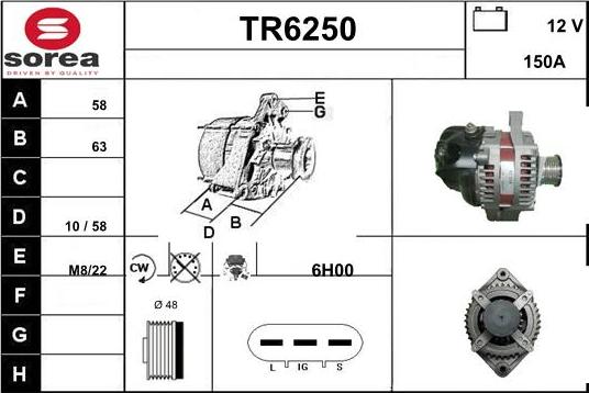 Sera TR6250 - Ģenerators ps1.lv