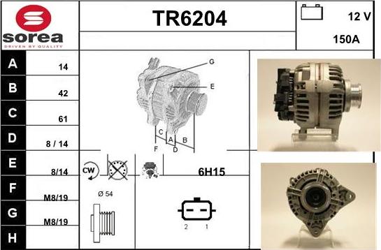 Sera TR6204 - Ģenerators ps1.lv