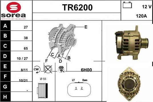 Sera TR6200 - Ģenerators ps1.lv