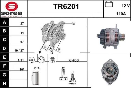 Sera TR6201 - Ģenerators ps1.lv