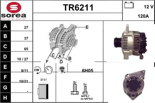 Sera TR6211 - Ģenerators ps1.lv