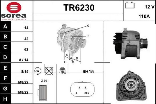 Sera TR6230 - Ģenerators ps1.lv