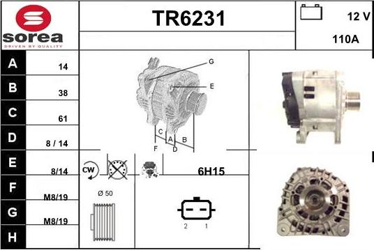 Sera TR6231 - Ģenerators ps1.lv