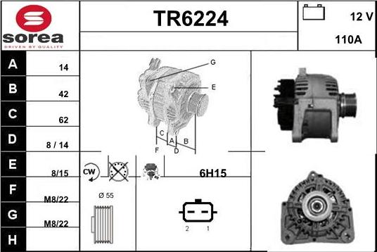 Sera TR6224 - Ģenerators ps1.lv