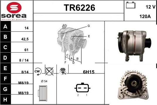 Sera TR6226 - Ģenerators ps1.lv