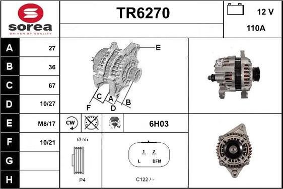 Sera TR6270 - Ģenerators ps1.lv