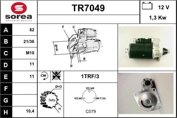 Sera TR7049 - Starteris ps1.lv