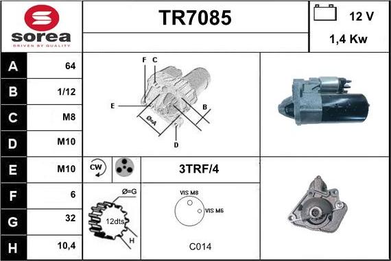 Sera TR7085 - Starteris ps1.lv