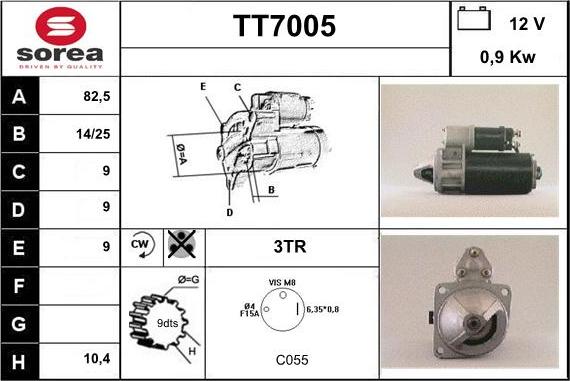 Sera TT7005 - Starteris ps1.lv