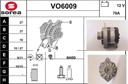 Sera VO6009 - Ģenerators ps1.lv