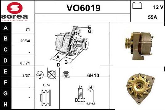 Sera VO6019 - Ģenerators ps1.lv