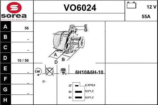 Sera VO6024 - Ģenerators ps1.lv