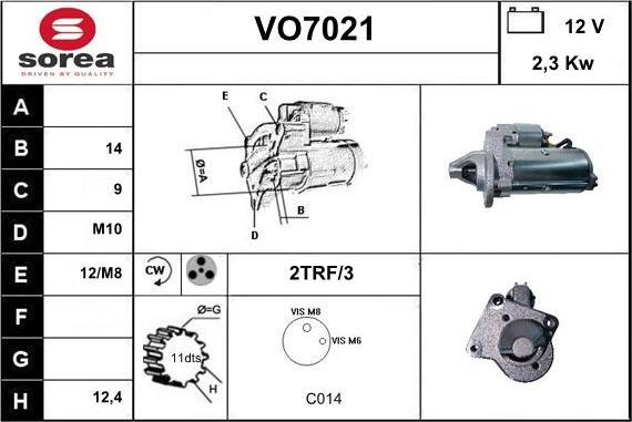 Sera VO7021 - Starteris ps1.lv