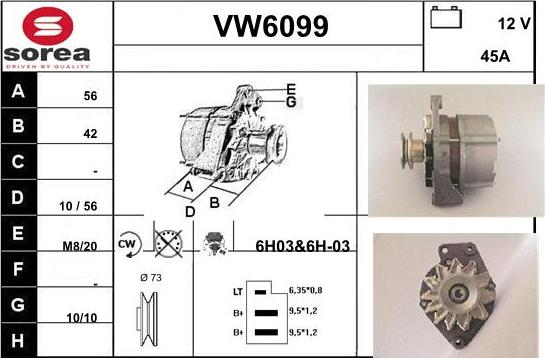 Sera VW6099 - Ģenerators ps1.lv