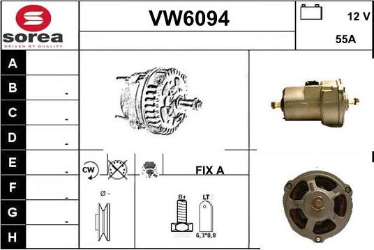 Sera VW6094 - Ģenerators ps1.lv