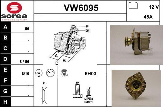 Sera VW6095 - Ģenerators ps1.lv