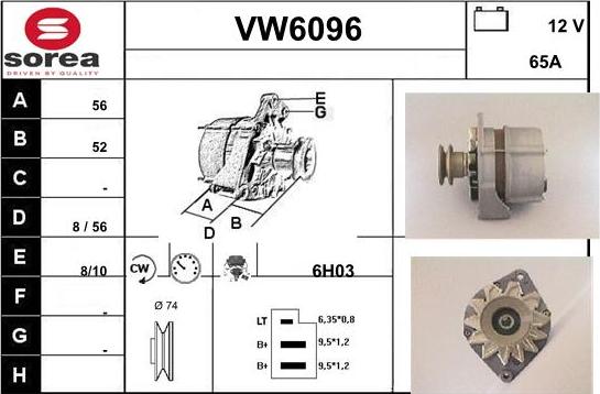 Sera VW6096 - Ģenerators ps1.lv