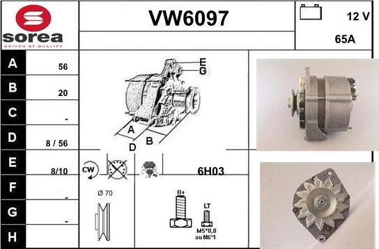 Sera VW6097 - Ģenerators ps1.lv