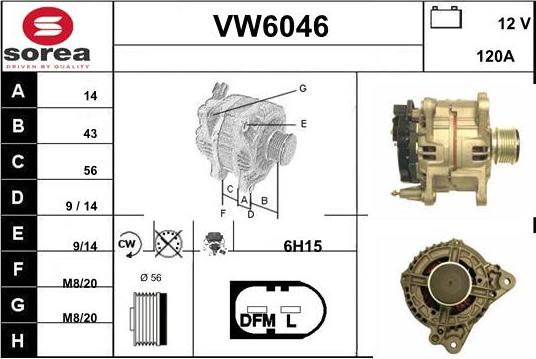 Sera VW6046 - Ģenerators ps1.lv