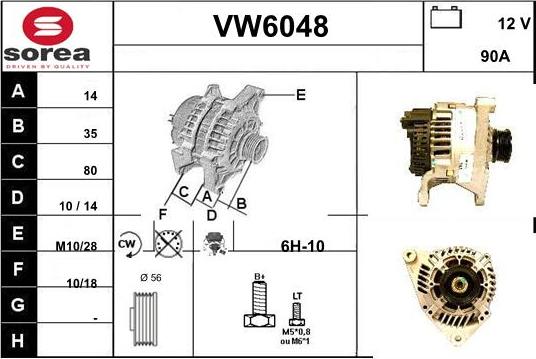 Sera VW6048 - Ģenerators ps1.lv