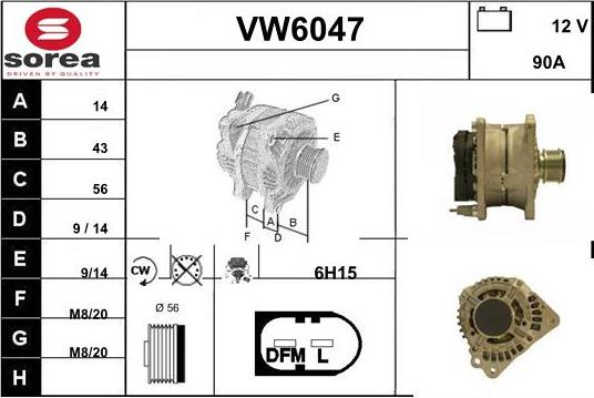 Sera VW6047 - Ģenerators ps1.lv