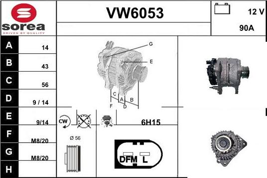 Sera VW6053 - Ģenerators ps1.lv